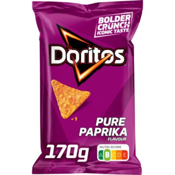 Doritos Pure Paprika Chips (170 gr.)