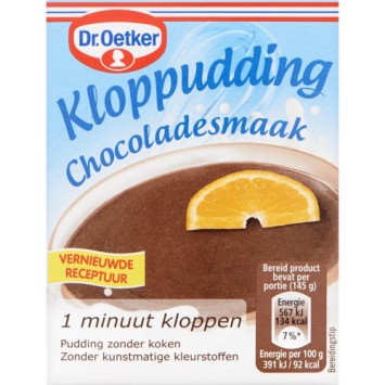 Dr. Oetker Kloppudding Chocolade (74 gr.)