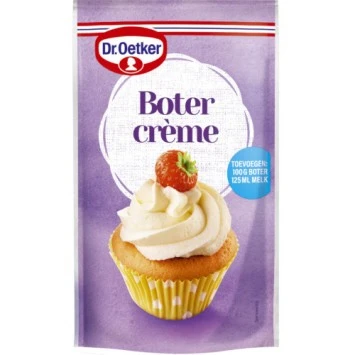 Dr. Oetker mix voor luchtige botercreme