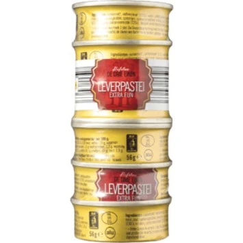De Drie Eiken Leverpastei (6 x 56 gr.)