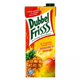 DubbelFrisss Ananas & mango (1,5 liter)