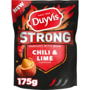 Duyvis strong borrelnootjes chili lime