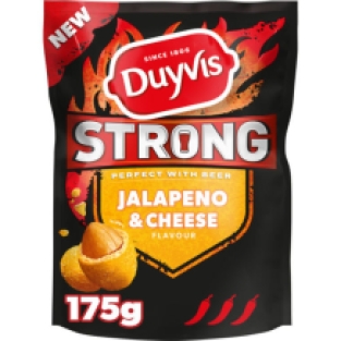 Duyvis strong borrelnootjes jalapeno cheese