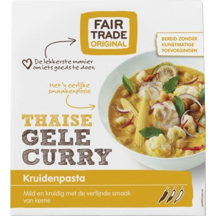 Fair Trade Original Kruidenpasta Thaise Gele Curry (70 gr.)
