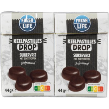 Freshlife Suikervrije Keelpastilles Drop