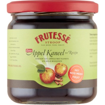 Frutesse Appel Kaneel en Rozijnen Fruitstroop (450 gr.)