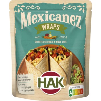 Hak Mexicanez Wraps (550 gr.)