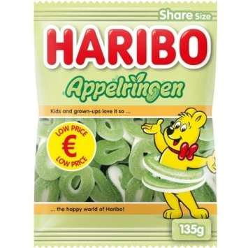 Haribo Appel Ringen (135 gr.)