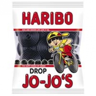Haribo Liquorce Yo-Yo's (250 gr.)
