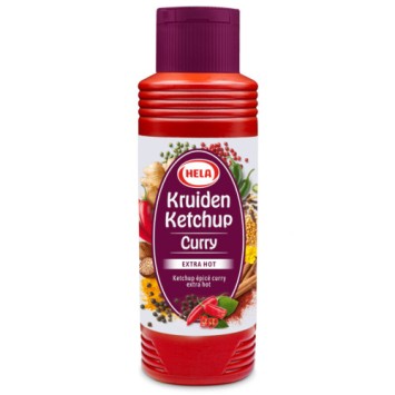 Hela Kruiden Ketchup Extra Hot (300 ml.)