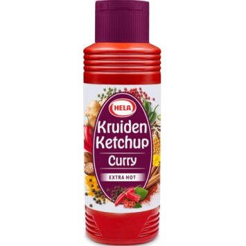 Hela Kruiden Ketchup Extra Hot (300 ml.)