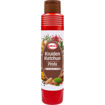 Hela Kruiden Ketchup Pinda (500 ml.)