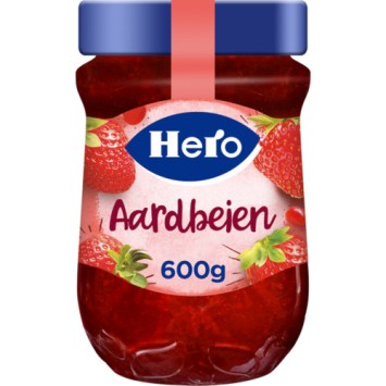 Hero Original Aardbeien Jam (600 gr.)