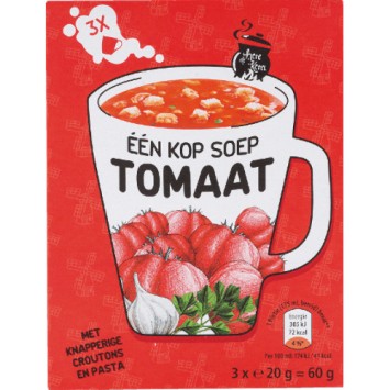 De Hete Ketel Eén Kop Soep Tomaat