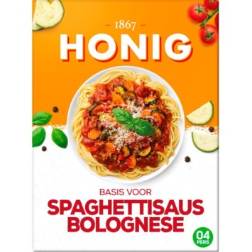 Ho­nig Mix voor Spa­ghet­ti­ Bo­log­ne­se Saus