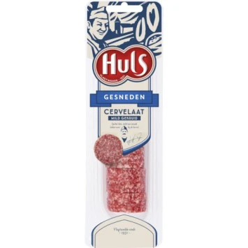 Huls Cervelaat Gesneden