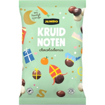 gemengde chocolade kruidnoten