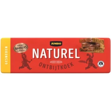Jumbo Ontbijtkoek Naturel Gesneden