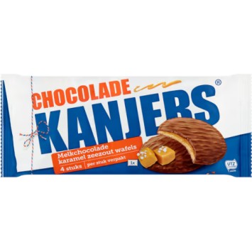 Kanjers stroopwafels karamel zeezout