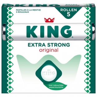 King Pepermunt extra strong (4 rollen)