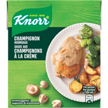 Knorr kant-en-klare Champignon Roomsaus (300 ml.)