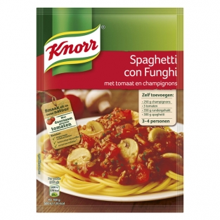 Knorr Mix voor spaghetti con funghi (70 gr.)