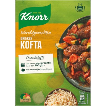 Knorr Wereldgerechten Griekse Kofta