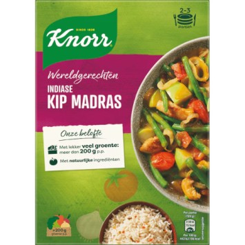 Knorr Wereldgerechten - Indiase Kip Madras