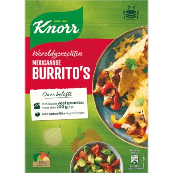 Knorr Wereldgerechten - Mexicaanse Burritos