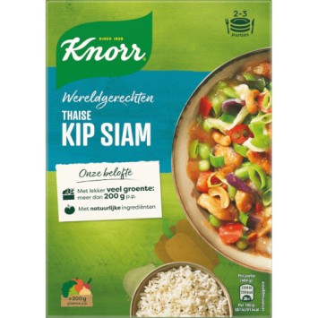 Knorr Wereldgerechten Thaise Kip Siam