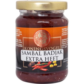 Koningsvogel Sambal Badjak Extra Heet