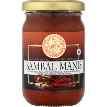 Koningsvogel Sambal Manis 200 gram