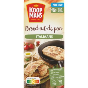 Koopmans Brood uit de Pan Italiaans (400 gr.)