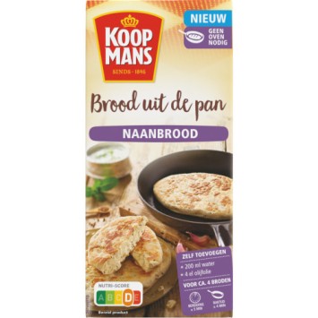 Koopmans Brood uit de Pan Naan Brood (400 gr.)