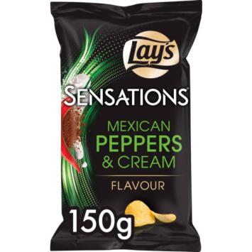 Lay\'s Sensations Mexican Peppers Cream