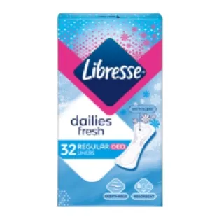 Libresse dailies fresh regular