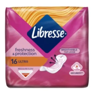Libresse ultra normal maandverband 16 stuks