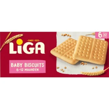 Liga Babybiscuits 6 Maanden (175  gr.)