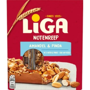 Liga Notenreep Amandel & Pinda (3 stuks)