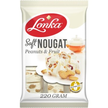 Lonka nougat pinda fruit