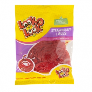 Look-O-Look Strawberry Laces (195 gr.)