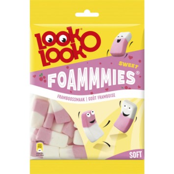 Look-O-Look Foammmies Framboos (180 gr.)