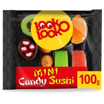 Look-O-Look Mini Snoep Sushi (100 gr.)