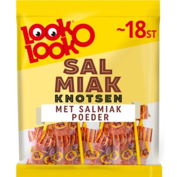 Look-O-Look Salmiakknotsen (195 gr.)