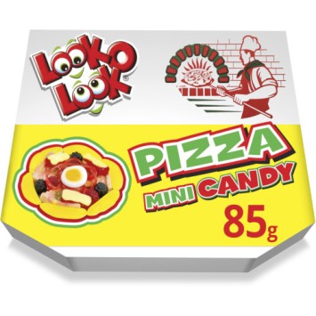 Look-O-Look Mini Snoep Pizza (85 gr.)