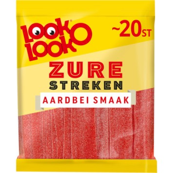 Look-O-Look Zure Matten Aardbeismaak (200 gr.)