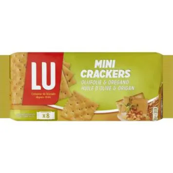 Lu naturel mini crackers olijfolie oregano