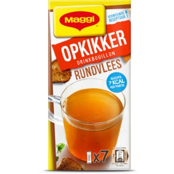 Maggi Opkikker Rundvlees Drinkbouillon (7 porties)