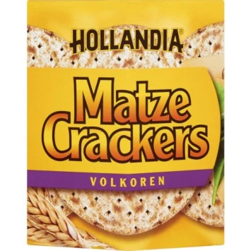 Hollandia Matzes Crackers Volkoren