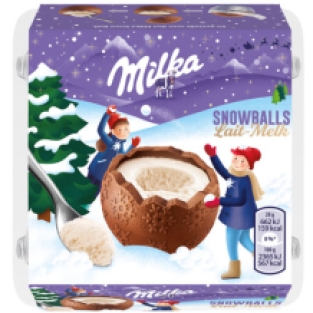 Milka Melkchocolade Snowballs